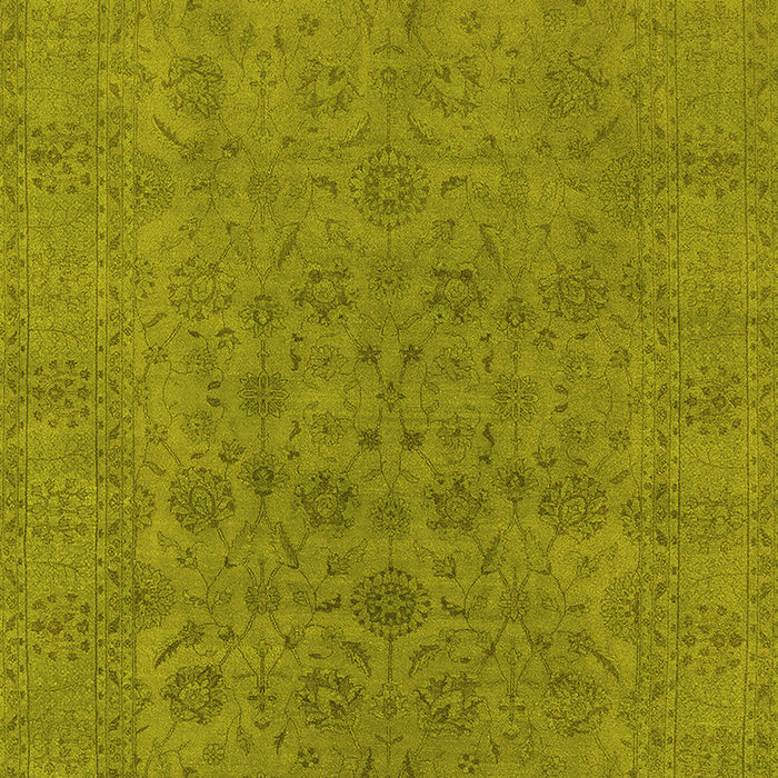 Oriental Yellow Industrial Rug, urb1600yw