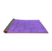 Sideview of Oriental Purple Industrial Rug, urb1600pur