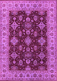 Oriental Pink Industrial Rug, urb1601pnk