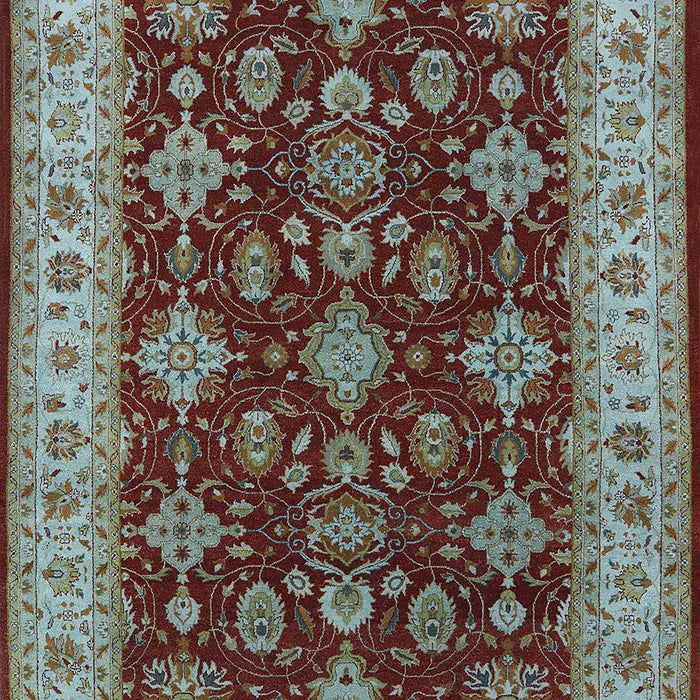 Machine Washable Industrial Modern Dark Sea Green Rug, wshurb1601