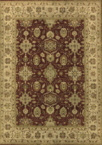 Oriental Brown Industrial Rug, urb1601brn