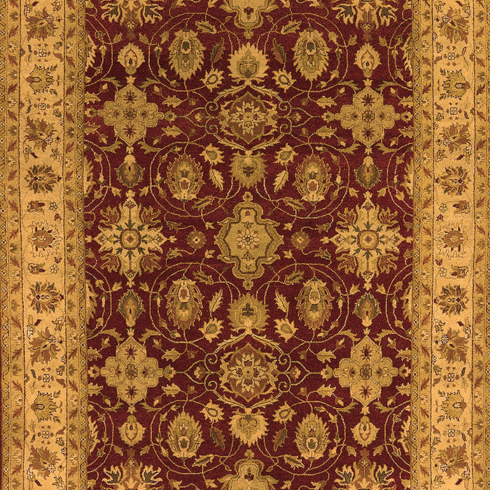 Machine Washable Oriental Orange Industrial Area Rugs, wshurb1601org