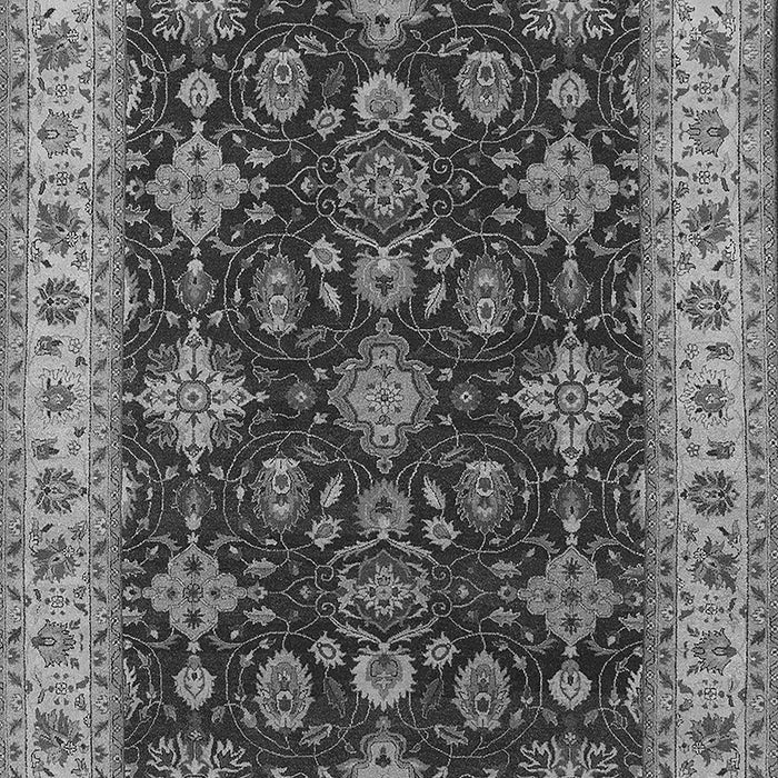 Machine Washable Oriental Gray Industrial Rug, wshurb1601gry