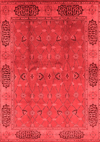 Oriental Red Industrial Rug, urb1602red