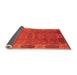 Sideview of Oriental Orange Industrial Rug, urb1602org