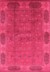 Oriental Pink Industrial Rug, urb1602pnk