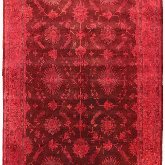 Mid-Century Modern Red Oriental Rug, urb1603