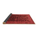 Sideview of Oriental Brown Industrial Rug, urb1603brn