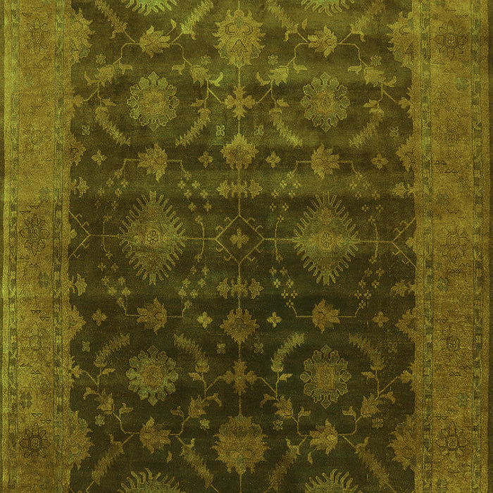 Oriental Green Industrial Rug, urb1603grn
