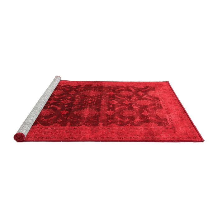 Industrial Red Washable Rugs