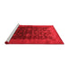 Industrial Red Washable Rugs