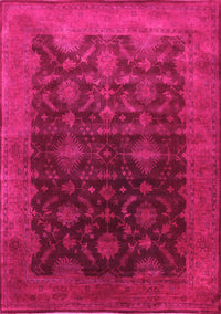 Oriental Pink Industrial Rug, urb1603pnk