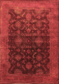 Oriental Brown Industrial Rug, urb1603brn