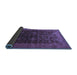 Sideview of Oriental Blue Industrial Rug, urb1603blu