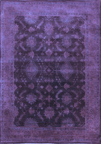 Oriental Blue Industrial Rug, urb1603blu