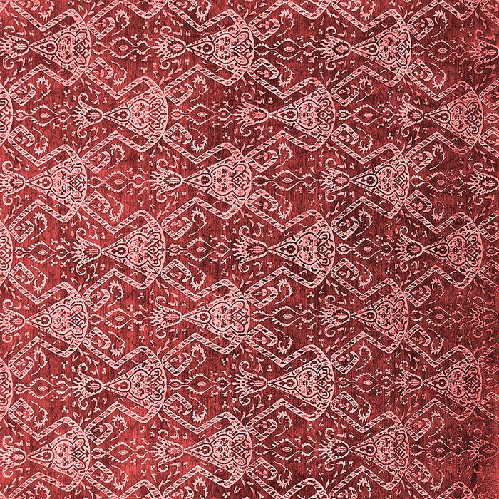 Machine Washable Oriental Red Industrial Rug, wshurb1604red