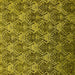 Square Oriental Yellow Industrial Rug, urb1604yw