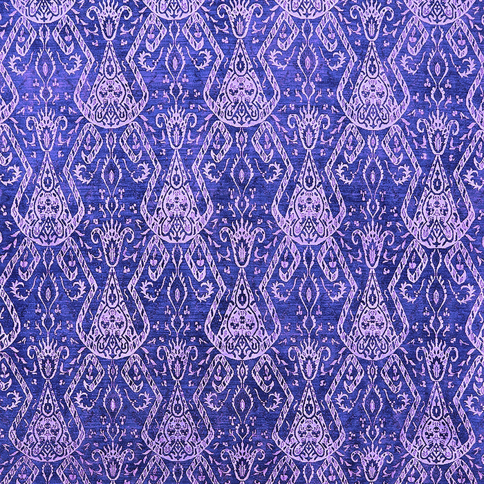 Machine Washable Oriental Purple Industrial Area Rugs, wshurb1604pur