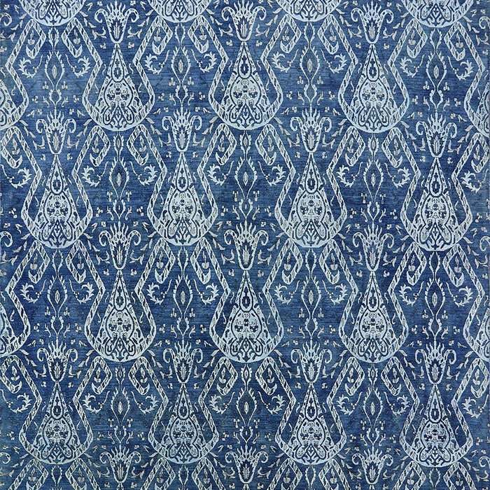 Mid-Century Modern Blue Oriental Rug, urb1604
