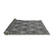 Sideview of Oriental Gray Industrial Rug, urb1604gry