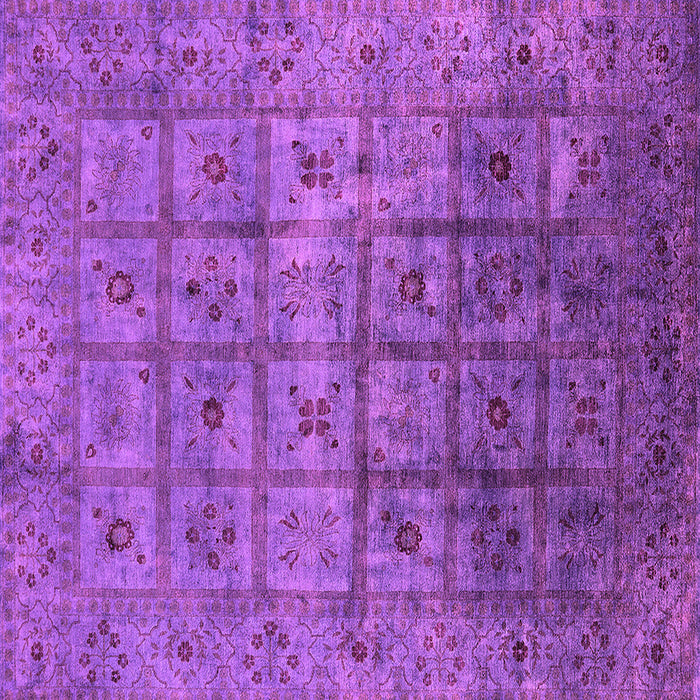 Square Oriental Pink Industrial Rug, urb1605pnk