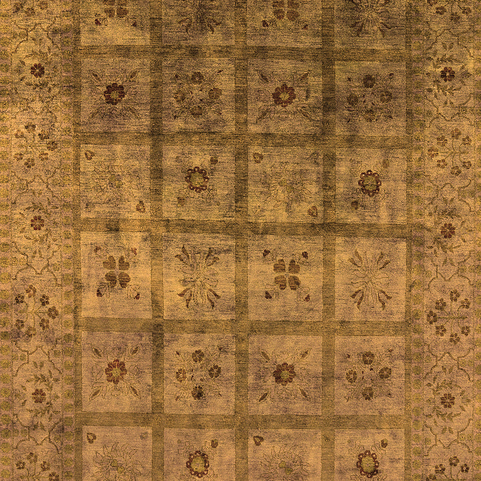 Machine Washable Oriental Orange Industrial Area Rugs, wshurb1605org