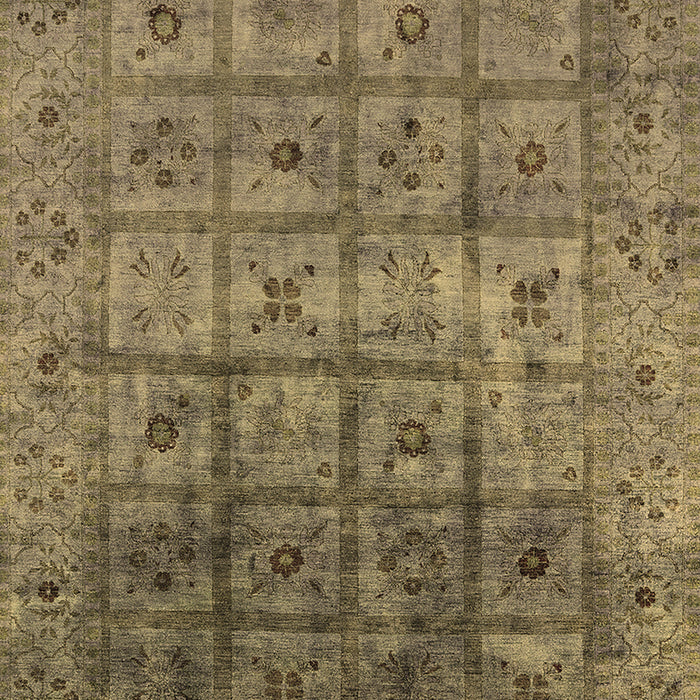 Oriental Brown Industrial Rug, urb1605brn