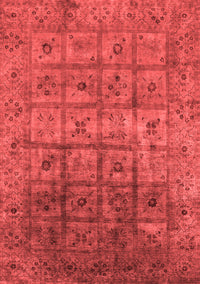 Oriental Red Industrial Rug, urb1605red