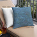 Front View of Mid-Century Modern Urban Square Blue Ivy Blue Throw Pillow, 18 inch by 18 inch, pwurb1606