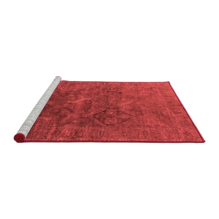 Industrial Red Washable Rugs