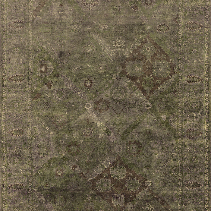 Oriental Brown Industrial Rug, urb1606brn