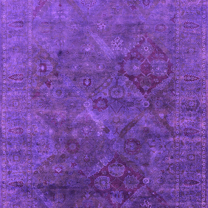 Machine Washable Oriental Pink Industrial Rug, wshurb1606pnk