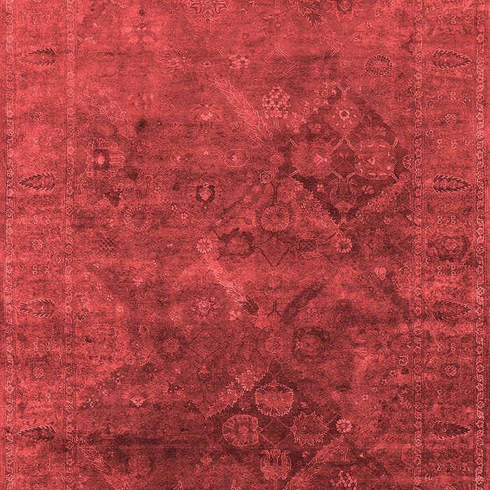 Oriental Red Industrial Area Rugs