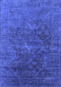 Oriental Blue Industrial Rug, urb1606blu