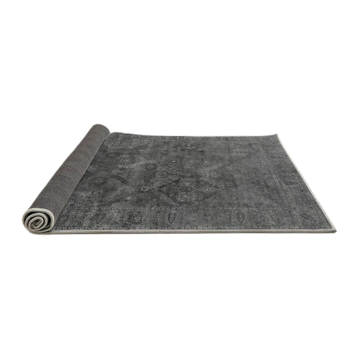 Sideview of Oriental Gray Industrial Rug, urb1606gry