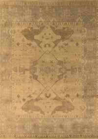 Oriental Brown Industrial Rug, urb1607brn