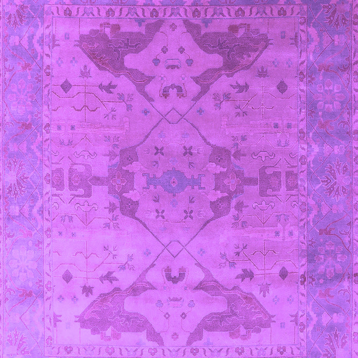 Machine Washable Oriental Purple Industrial Area Rugs, wshurb1607pur