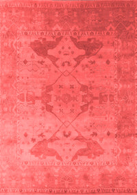 Oriental Red Industrial Rug, urb1607red