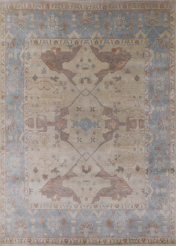 Mid-Century Modern Rose Purple Oriental Rug, urb1607