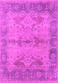 Oriental Pink Industrial Rug, urb1608pnk