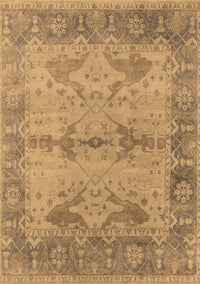 Oriental Brown Industrial Rug, urb1608brn