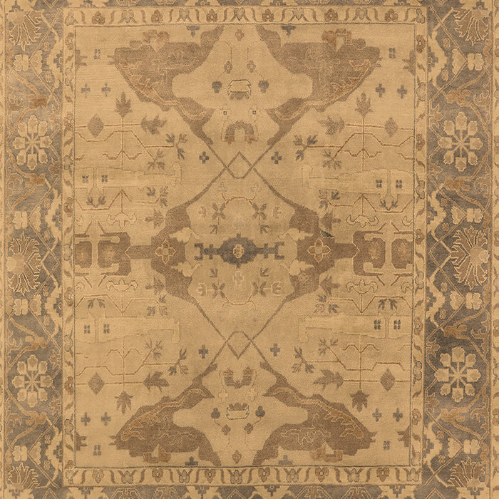 Oriental Brown Industrial Rug, urb1608brn