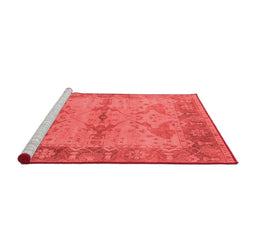 Industrial Red Washable Rugs