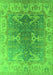 Oriental Green Industrial Rug, urb1609grn