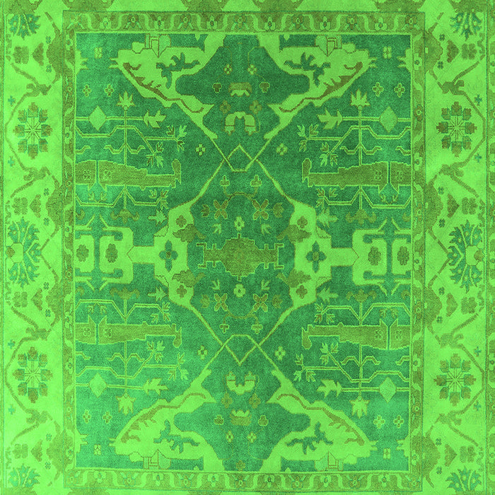 Oriental Green Industrial Rug, urb1609grn