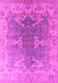 Oriental Pink Industrial Rug, urb1609pnk