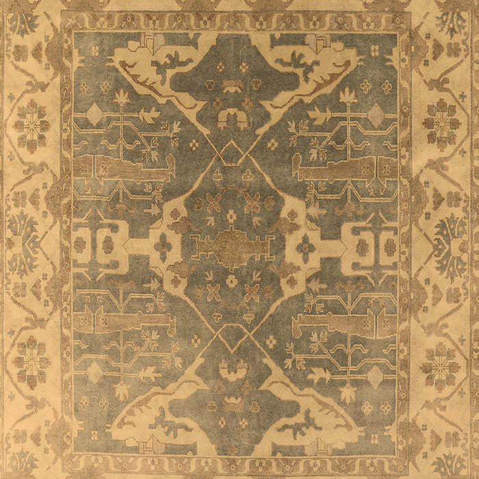 Oriental Brown Industrial Rug, urb1609brn