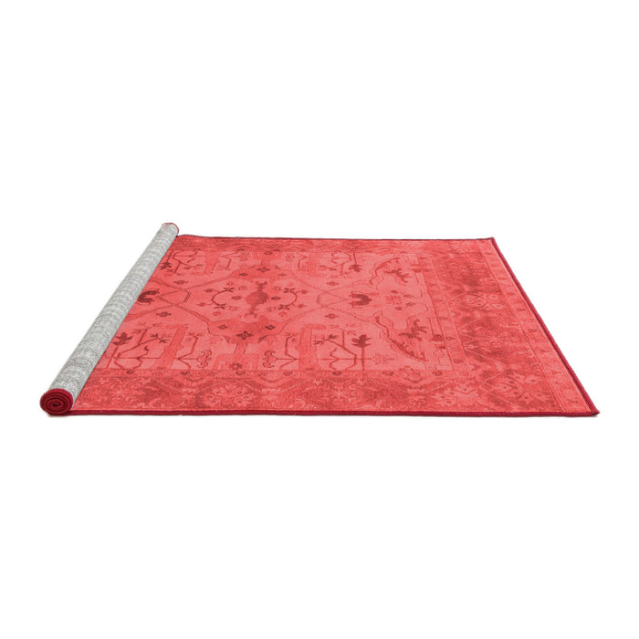 Industrial Red Washable Rugs