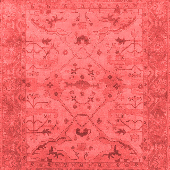 Oriental Red Industrial Area Rugs