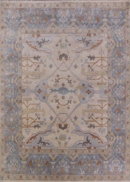 Mid-Century Modern Rose Purple Oriental Rug, urb1610